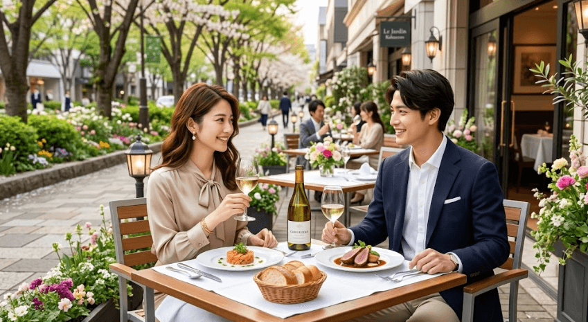 名古屋の春デート、大人の覚王山エリアで過ごす特別な一日